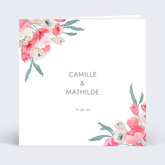 Faire-part Mariage Bohème Chic