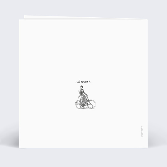 Faire-part Mariage Esprit Gravure