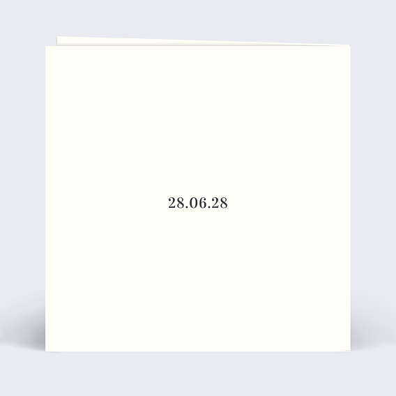 Faire-part Mariage Faire-part Mariage Classique Beige