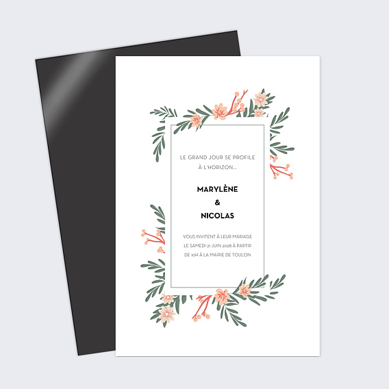 Faire-part Mariage Eden