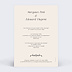 Faire-part Mariage Parchemin
