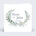 Faire-part Mariage Couronne de Laurier