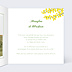Faire-part Mariage Mimosa