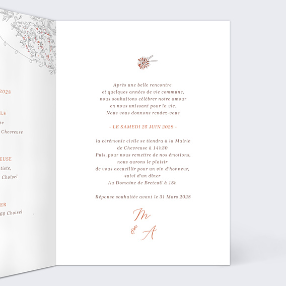 Faire-part Mariage Demande en Mariage