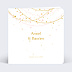 Faire part mariage Fairy lights