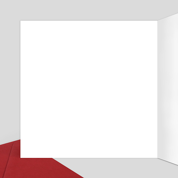 Faire part mariage Sobre et Joli Intérieur Gauche