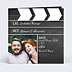Faire-part Mariage Clap de cinéma