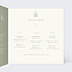 Faire-part Mariage Botanica Vert Sauge