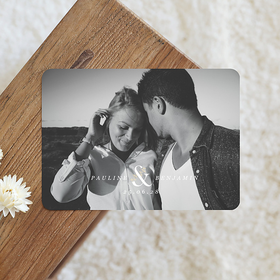 Faire part mariage Esperluette Botanique Après 4