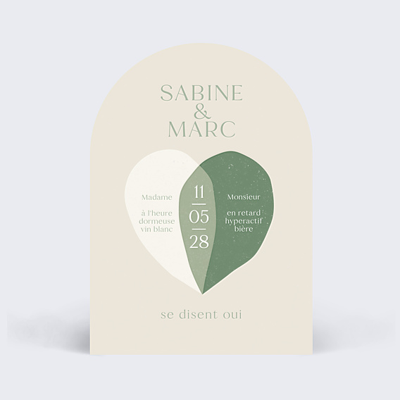 Faire-part Mariage Complémentaire