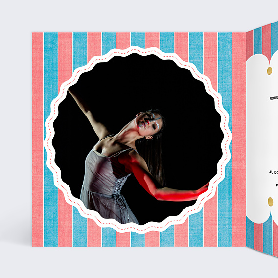 Faire-part Mariage Cirque