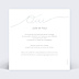 Faire-part Mariage Lettres Chic