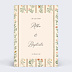 Faire-part Mariage Tapisserie d'Antan