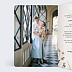 Faire part mariage Bouquet Sauvage Intérieur Gauche