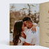 Faire part mariage Couronne Dahlia et Renoncules Intérieur Gauche