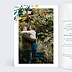 Faire part mariage Floral Atmosphère Intérieur Gauche