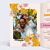 Faire part mariage Rétro 70 Intérieur Gauche