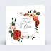 Faire-part Mariage Automne Chic Blanc