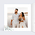 Faire part mariage Couronne d'Oliviers Intérieur Gauche