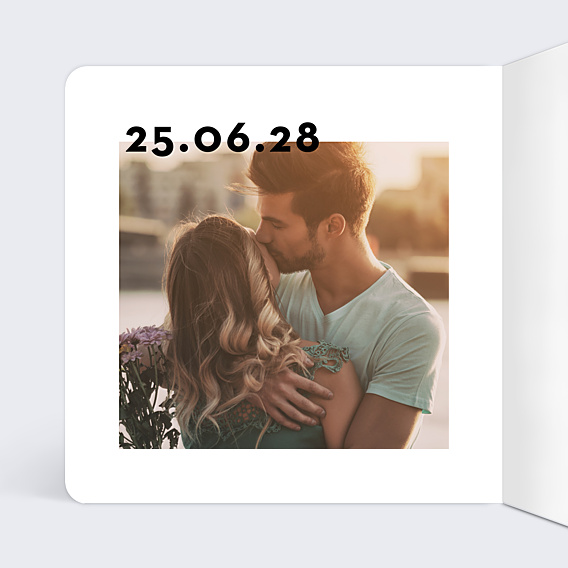 Faire-part Mariage Jardin Anglais