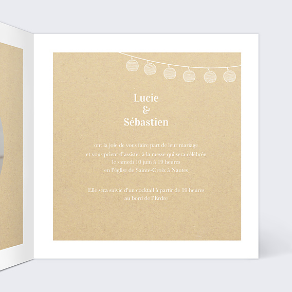 Faire-part Mariage Mr & Mrs