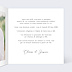 Faire part mariage Cadre minimaliste chic Intérieur Droit