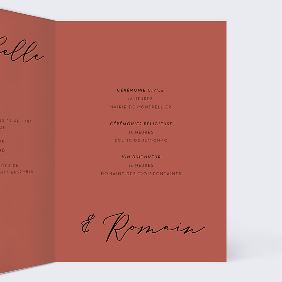 Faire-part Mariage Happy Hours