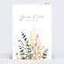 Faire part mariage Murmure Délicat