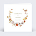 Faire-part Mariage Couronne de Papillons