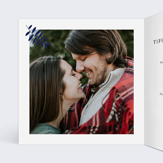 Faire-part Mariage Esperluette