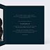 Faire part mariage Belles Fleurs Rouges Intérieur Droit