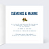 Faire part mariage Birds Intérieur Droit