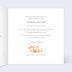 Faire part mariage Bohème Couronne Intérieur Droit