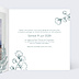 Faire part mariage Botanic Wedding Intérieur Droit