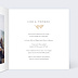 Faire part mariage Classique Multiphotos Intérieur Droit