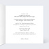 Faire part mariage Couronne de Dentelle Intérieur Droit