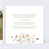 Faire part mariage Couronne de Papillons Intérieur Droit