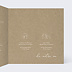 Faire part mariage Cueillette Intérieur Droit