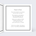 Faire part mariage Cuir Matelassé Noir Intérieur Droit