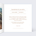 Faire part mariage Cuivre Intérieur Droit