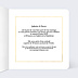 Faire part mariage Feuilles Ocre Intérieur Droit
