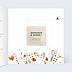 Faire part mariage Fleurs des champs avec graines Intérieur Droit