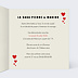 Faire part mariage Geek Intérieur Droit