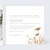 Faire part mariage Jardin Sauvage I Intérieur Droit
