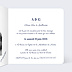 Faire part mariage Jolie Lavande Intérieur Droit