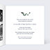 Faire part mariage Faire-part Mariage Laurier Intérieur Droit