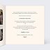 Faire part mariage Mésange Couronne Intérieur Droit