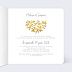 Faire part mariage Branches d'Olivier Intérieur Droit
