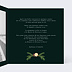 Faire part mariage Orange Cannelle Intérieur Droit