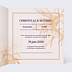 Faire part mariage Printemps Intérieur Droit